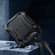 ESR чохол для навушників Airpods Pro 1 / 2, Cyber Armor Halolock Magsafe, Black