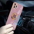 Чoхол до iPhone 12 Pro Max, Electro Ring, фіолетовий