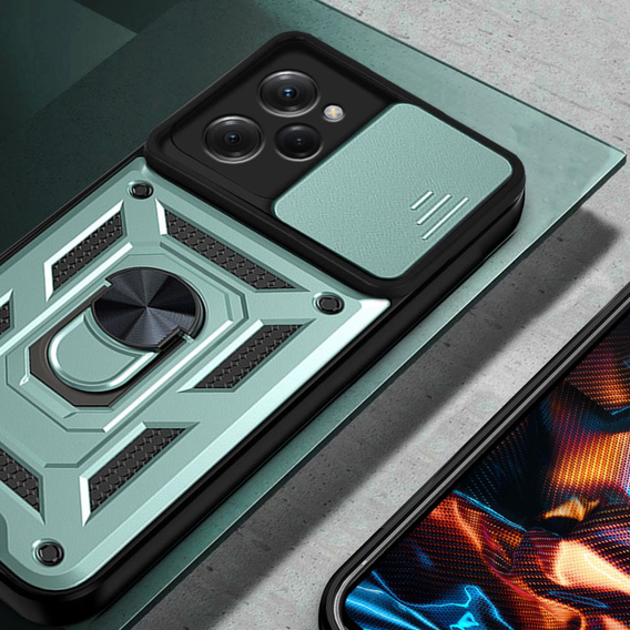 Чохол NOX Camera Slide Xiaomi Poco X5 Pro 5G, CamShield Slide, зелений