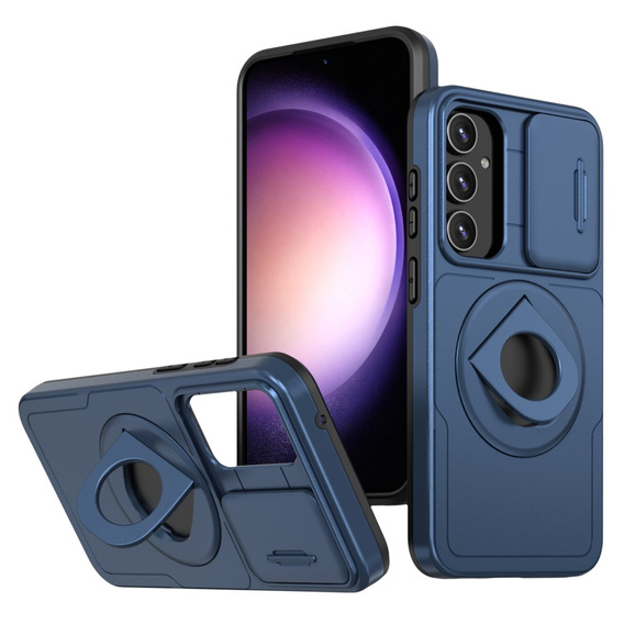 Чехол для Samsung Galaxy S20 FE, Military Magnet, для MagSafe, синий