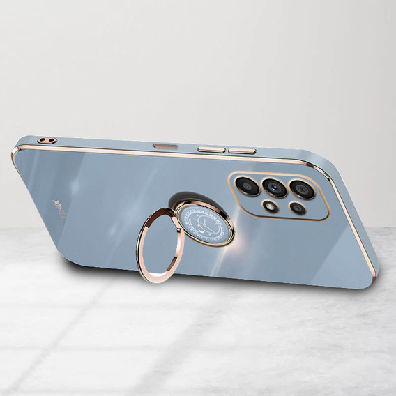 Чехол до Samsung Galaxy A53 5G, Electro Ring, синий