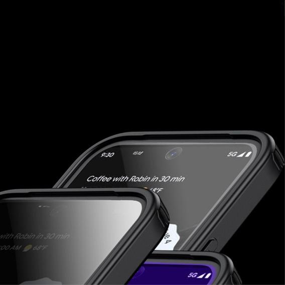 Чехол для Google Pixel 8, Fusion Hybrid, чёрный