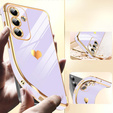 Чoхол до Samsung Galaxy S25 FE, Electro heart, фіолетовий