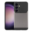 Чoхол до Samsung Galaxy S24, ERBORD CamProtect Slide Camera, сірий gunmetal