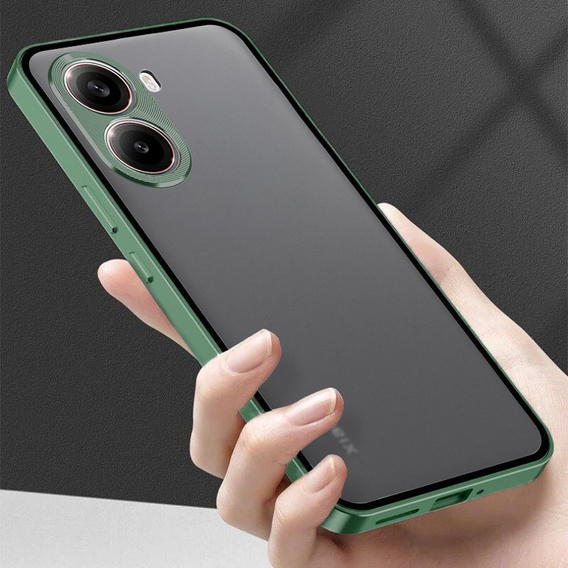 Чохол для Xiaomi Poco X7 Pro 5G, Frame Case, зелений