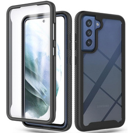 Чoхол Shockproof до Samsung Galaxy S21 FE, із захисним екраном, м'яти