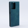 Чехол для Xiaomi Redmi Note 12 4G, ERBORD Vintage, бумажник с клапаном, синий
