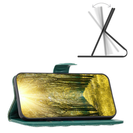 Чохол-книжка для Motorola Edge 40 Neo, Wallet, BINFEN COLOR, зелений