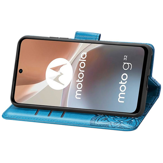 Чохол-книжка для Motorola Moto G32, Butterfly, м'яти