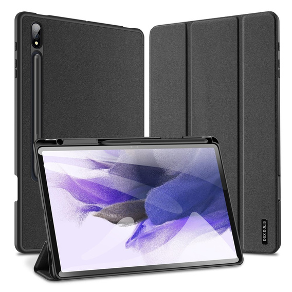 Чехол для Samsung Galaxy Tab S9+ 12.4", Dux Ducis Domo, чёрный