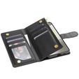 чехол-крышка для Samsung Galaxy S25 Edge, Rhombus Crossbody Leather, чёрный