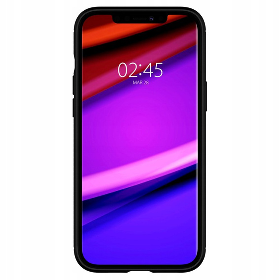 Чoхол Spigen до iPhone 12/12 Pro, Rugged Armor, чорний