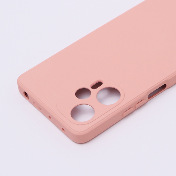 Чехол до Xiaomi Poco F5, Silicone Lite, розовый