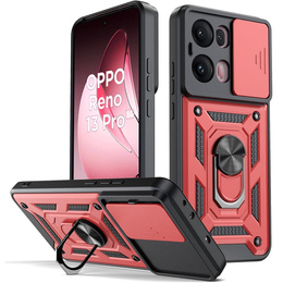 Чохол NOX Camera Slide Oppo Reno 13 Pro, CamShield Slide, червоний