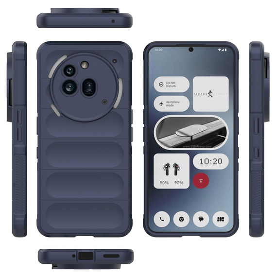 Чoхол до Nothing Phone 3A Pro, Gaming Shockproof, темно-синій