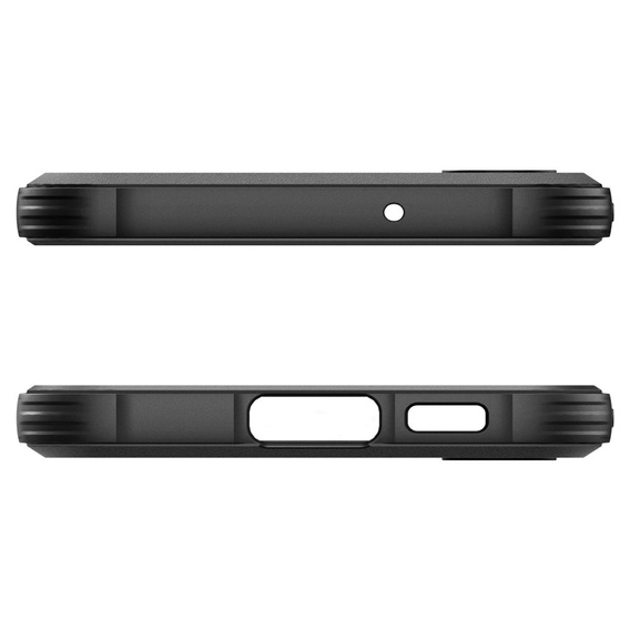 Чoхол Spigen до Samsung Galaxy S23, Rugged Armor, чорний
