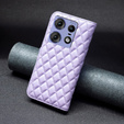 Откидной чехол для Motorola Edge 50 Pro 5G, Wallet, BINFEN COLOR, фиолетовый