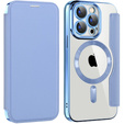 Чохол-книжка для iPhone 15 Pro, RFID Wallet MagSafe CamShield, м'яти