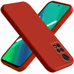 Чехол до Xiaomi Redmi Note 11 Pro 4G, Silicone Lite, красный