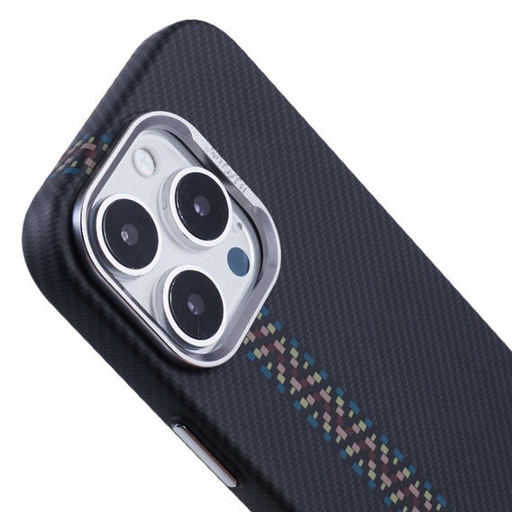 Чохол для iPhone 13 Pro, Carbon Fiber MagSafe, чорний