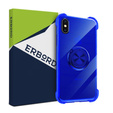 Чехол для iPhone X / XS - ERBORD Airbag Ring - Blue