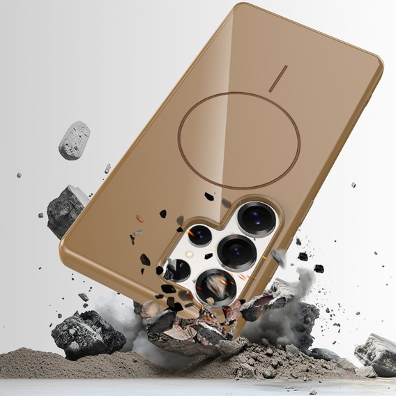 Чехол до Samsung Galaxy S25 Ultra, GKK Leather, чёрный