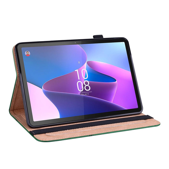 Чехол для Lenovo Tab P11 Pro Gen 2 TB132FU TB132XU 11.2", Classic, с местом для стилуса, зелёный