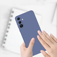Чехол до Samsung Galaxy A36 5G, Silicone Lite, темно-синий