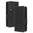 Чохол-книжка для Cat S75 5G, Wallet Litchi Magnet, чорний