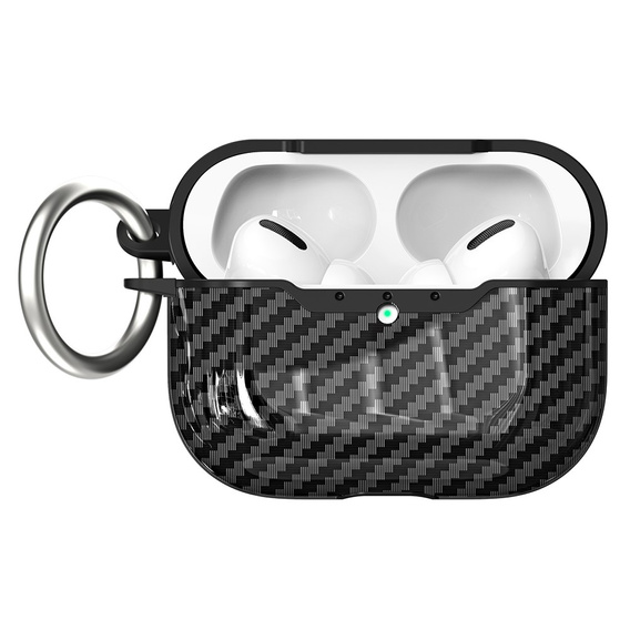 Текстурований чохол з вуглецевого волокна для AirPods Pro 3