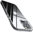 Чехол до iPhone 14 Pro, Fusion Hybrid, прозрачный