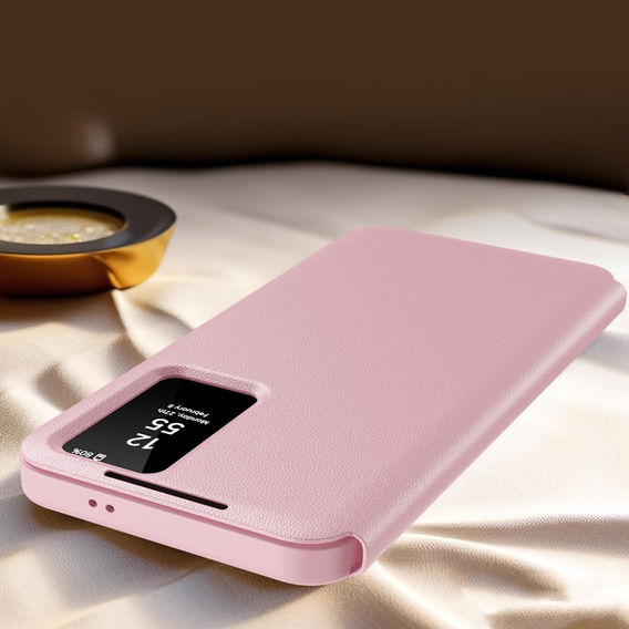 Флип-кейс для Samsung Galaxy S25 Ultra, Smart View Wallet, розовый