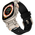Ремінець ERBORD ProTech для Apple Watch 1/2/3/4/5/6/7/8/9/SE/Ultra/Ultra 2 42/44/45/49MM, чорний