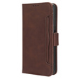 Футляр з клапаном для Xiaomi Redmi 13C / Poco C65, Card Slot, коричневий