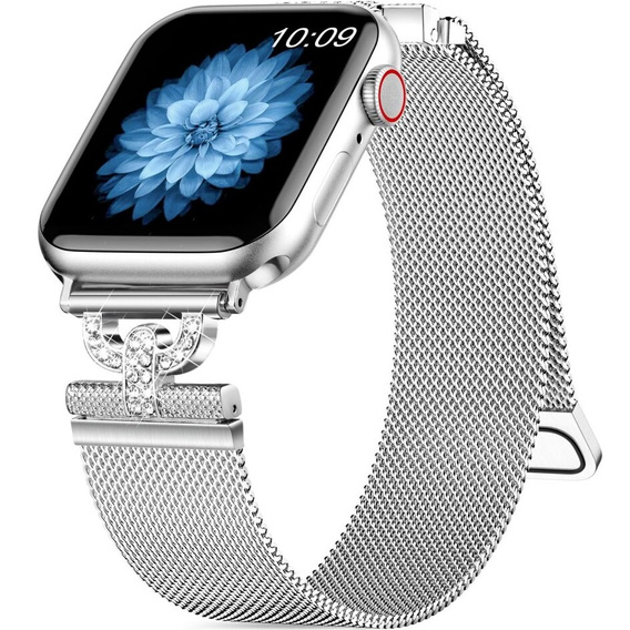 Браслет Milanese до Apple Watch 1/2/3/4/5/6/7/SE (38/40MM) - Black