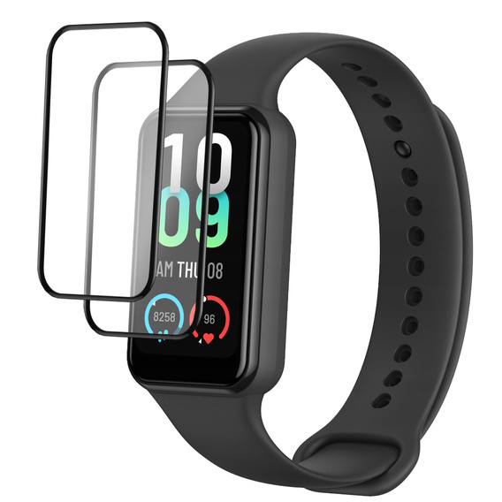 2x Гибридное стекло ERBORD для Amazfit Band 7