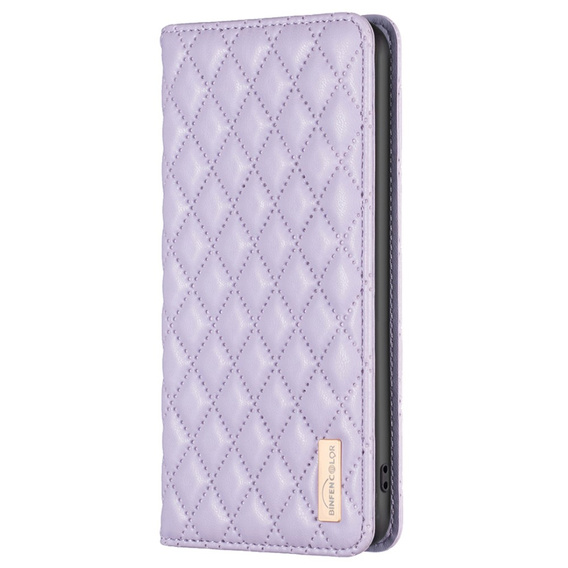 Чохол-книжка для Oppo A38 4G, Wallet, BINFEN COLOR, фіолетовий