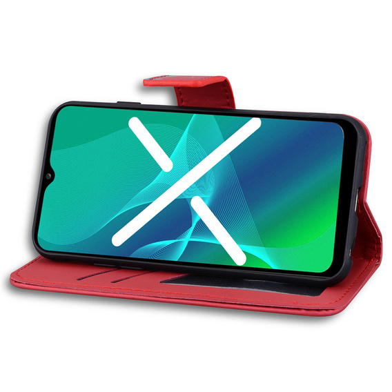 Чoхол Wallet до Motorola Moto G10/G30, Cat, Red