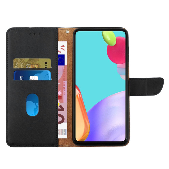 Чохол-книжка для Samsung Galaxy A35 5G, Split Leather Wallet, чорний