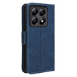 Футляр з клапаном для Xiaomi 14T, Card Slot, темно-синій