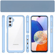 Чoхол до Samsung Galaxy A14 4G/5G, Fusion Hybrid, прозорий / синій