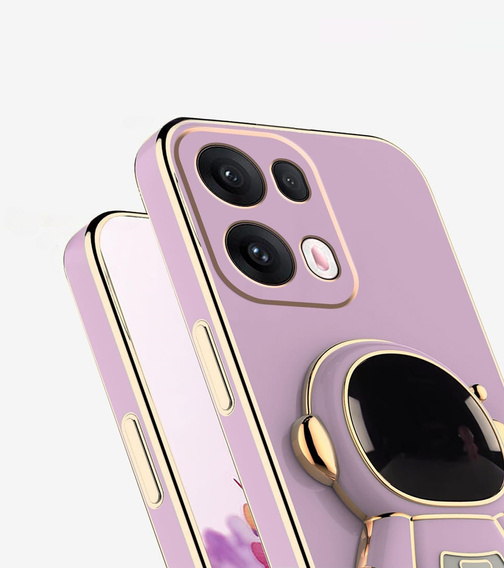 Чoхол до Oppo Reno 13, Astronaut, фіолетовий