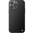 NILLKIN Чохол для iPhone 15 Pro Max, CamShield Carbon Case, чорний