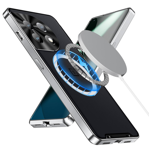 Захисний чохол для камери OnePlus 12 5G, CamShield MagSafe, прозорий / сріблястий