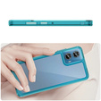 Чoхол до Motorola Edge 50 Fusion 5G, Fusion Hybrid, прозорий / синій