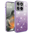 Чехол с блестками Glitter Flower для Motorola Edge 70