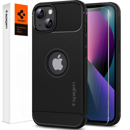 Чехол Spigen до iPhone 13, Rugged Armor, чёрный