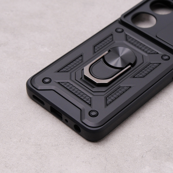 Чехол NOX Camera Slide Oppo A98 5G, CamShield Slide, чёрный