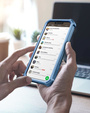 Броньований чохол для iPhone 13 / 14, Dexnor Full Body, м'яти