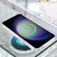 Чехол для Samsung Galaxy S23 FE, для MagSafe, Hybrid Case, прозрачный